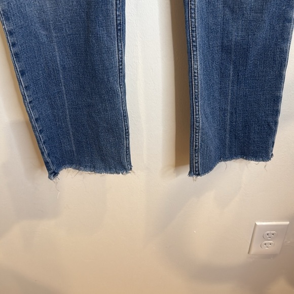 ABERCROMBIE AND FITCH ANKLE STRAIGHT LEG ULTRA HIGH RISE JEANS29/8 - Picture 4 of 7